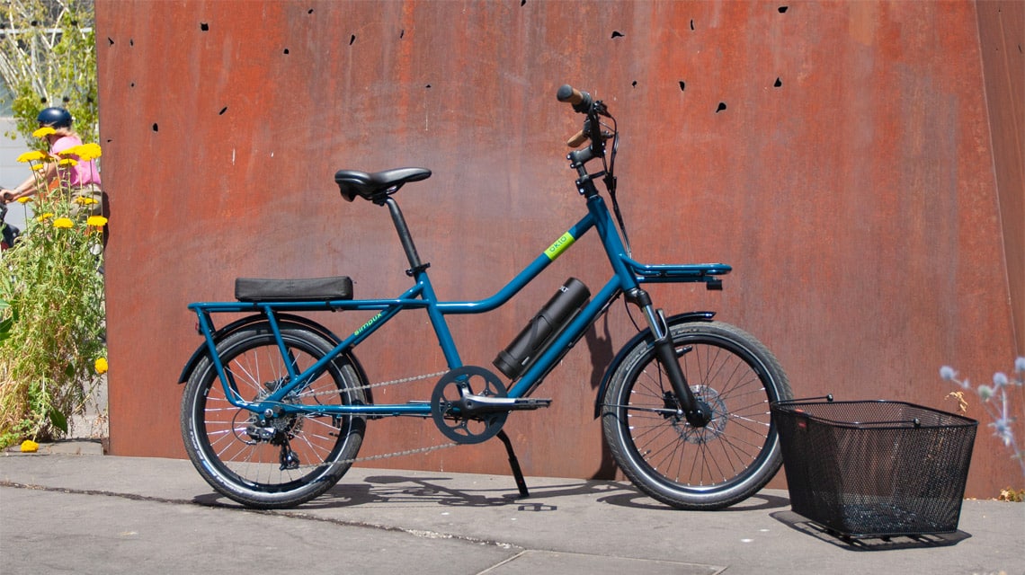 Mini vélo cargo Simplix idéal pour la ville